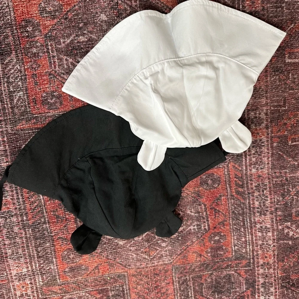Kids' Black and White Bear Ear Disney Sun Hats